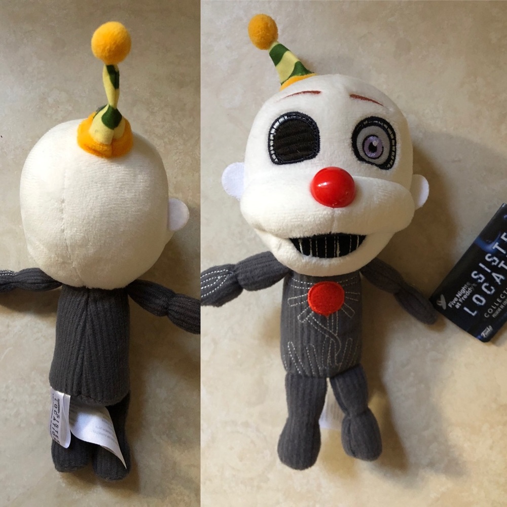 NWT- 2 collectible PLUSHES: Ennard and Sam
